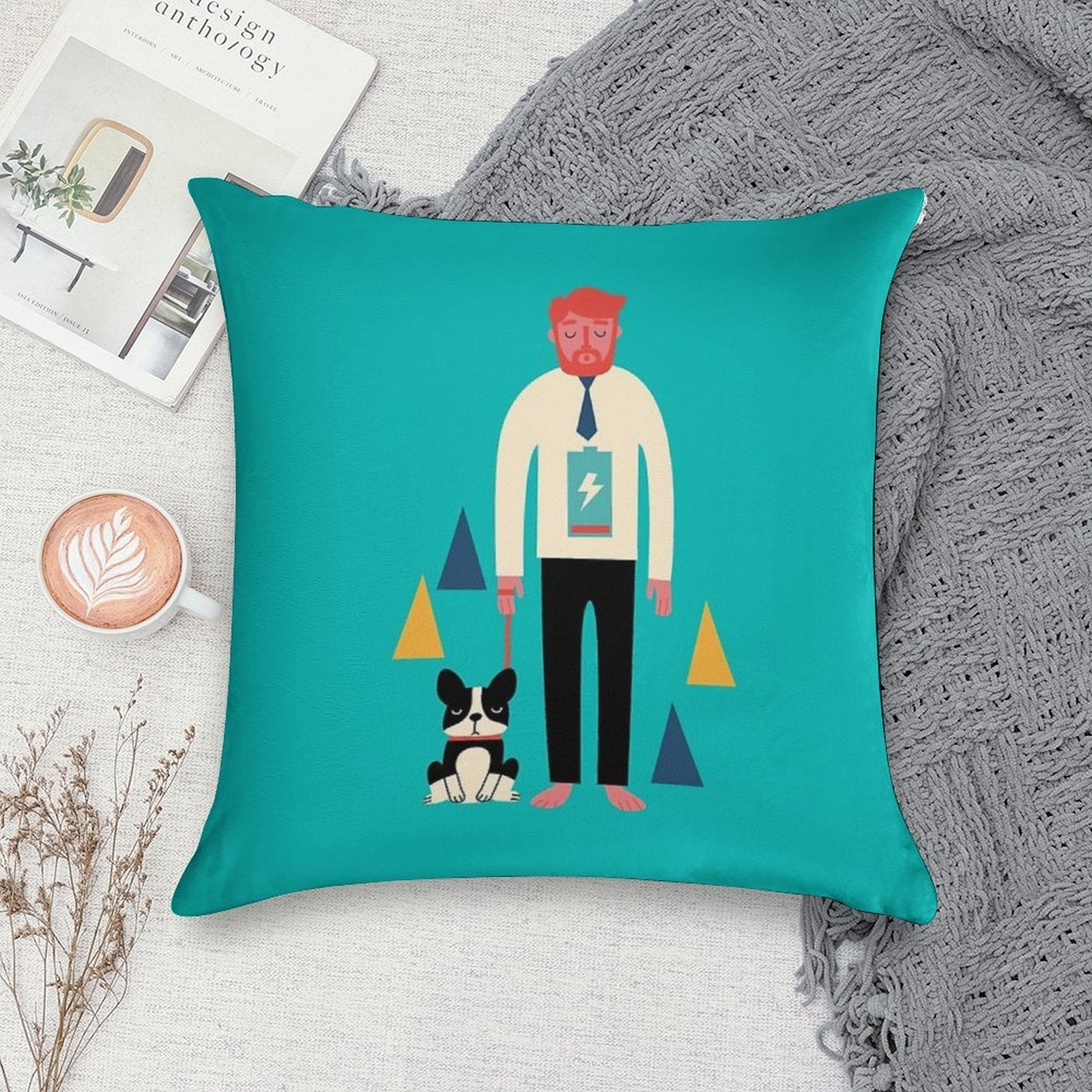 Powerless Soft Gift Ready Throw Pillow