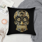 Mexican Skull Soft Luxury Feel Throw Pillow