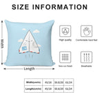 Airmail Soft Bedroom Essential Throw Pillow