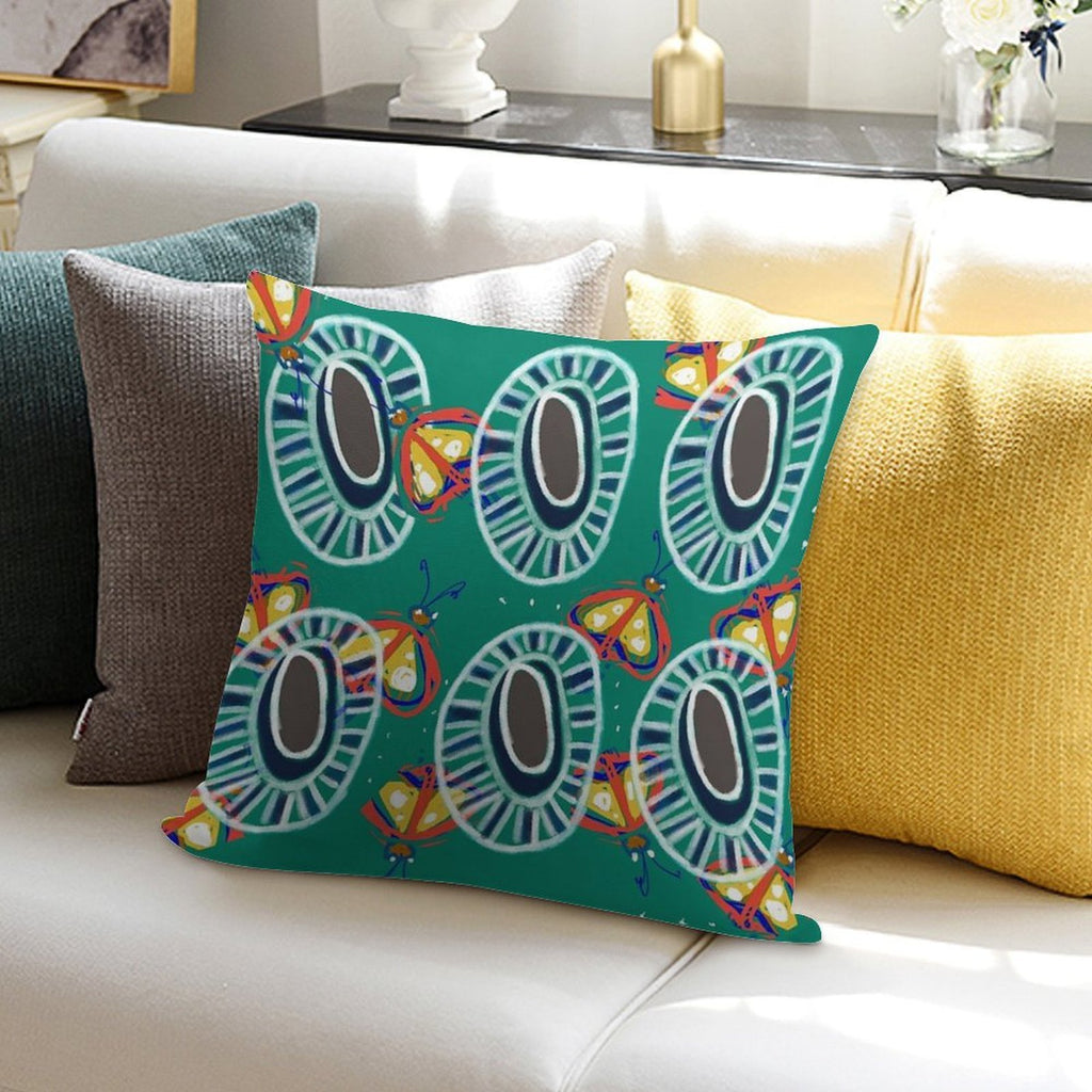 Burrudjarra Native Butterfly . Soft Multiple Sizes Throw Pillow