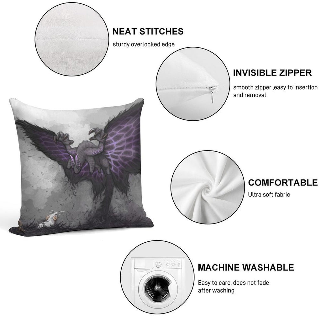 Smol Magala Soft Decorative Cover Throw Pillow