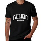 Twilight Pennsylvania PA JS03 College University Style  Relaxed-fit T-Shirt
