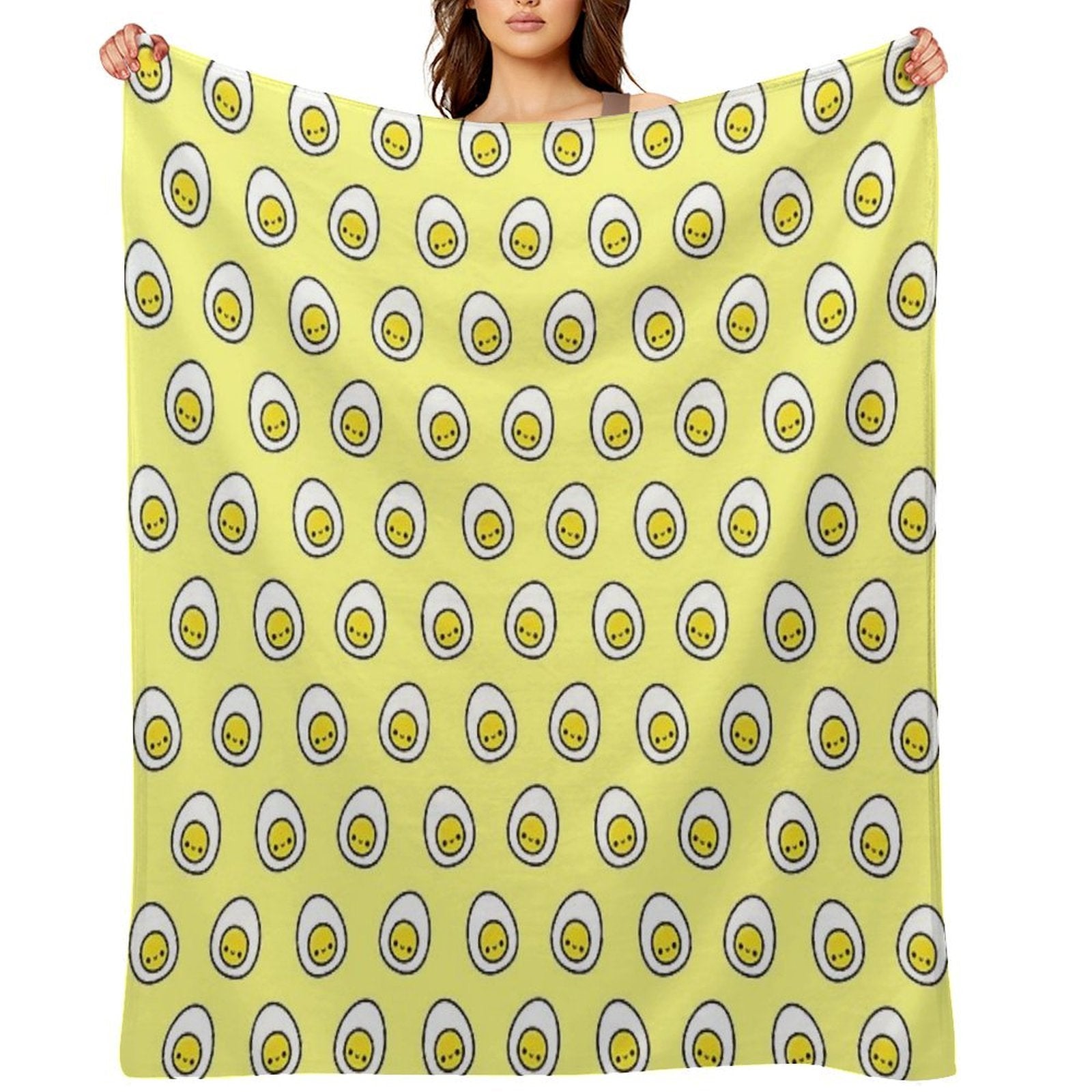 Yummy Egg Compact Throw Blanket