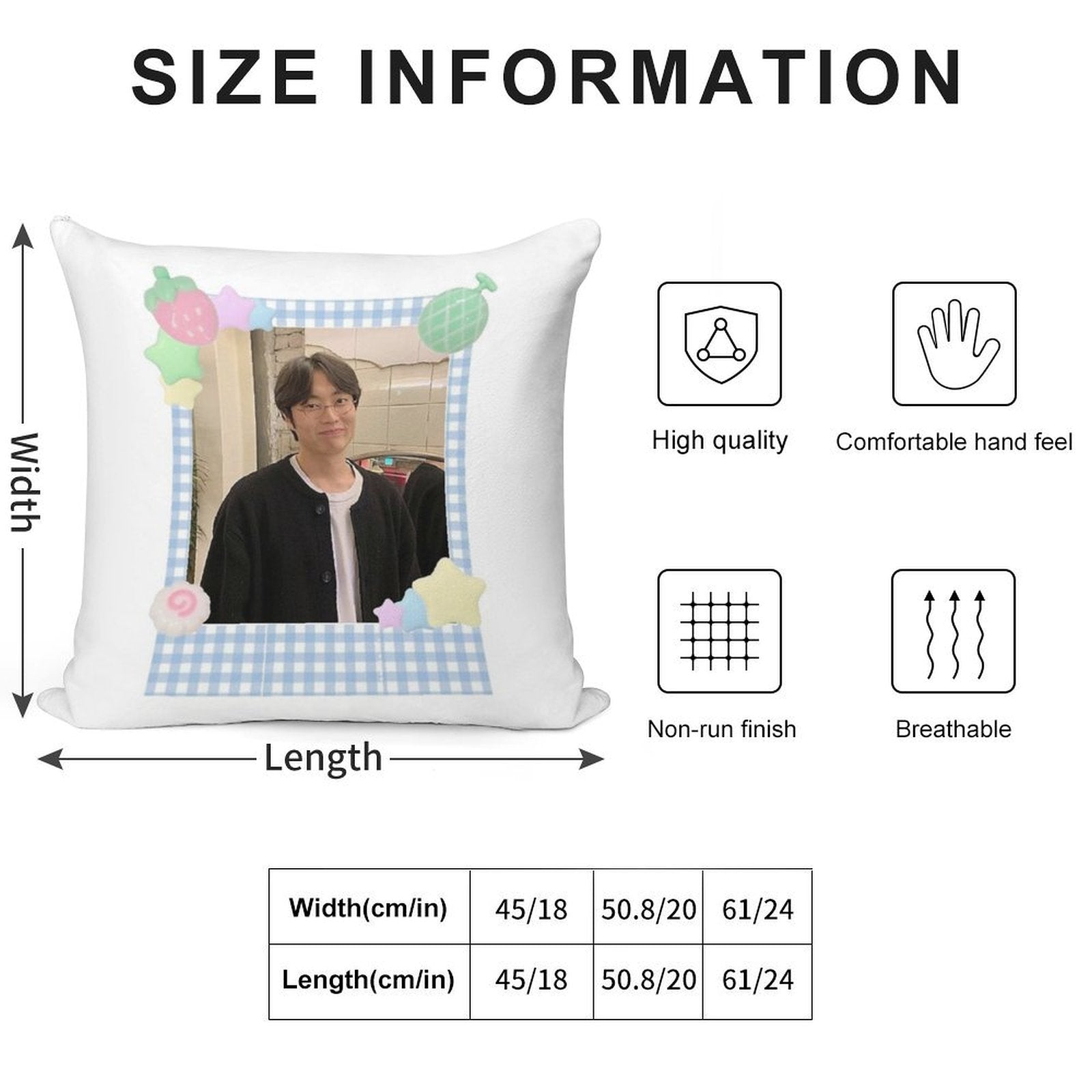 Roh Jaewon 로재원 Soft Bedroom Essential Throw Pillow