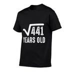 Square Root of 441  21st Birthday T Comfortable T-Shirt