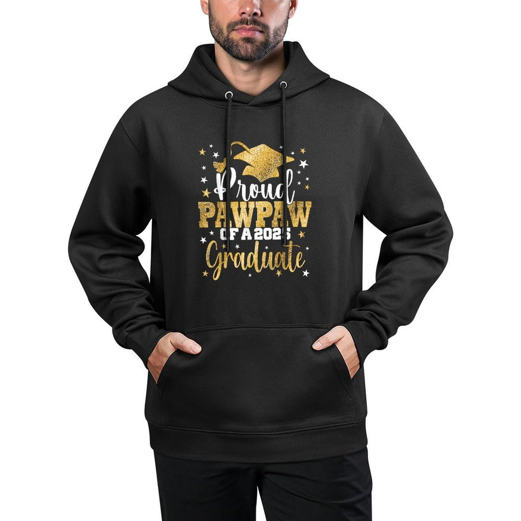 Proud PawPaw Of A Class of 2025 Graduate Senior Graduation Colorfast Hoodie