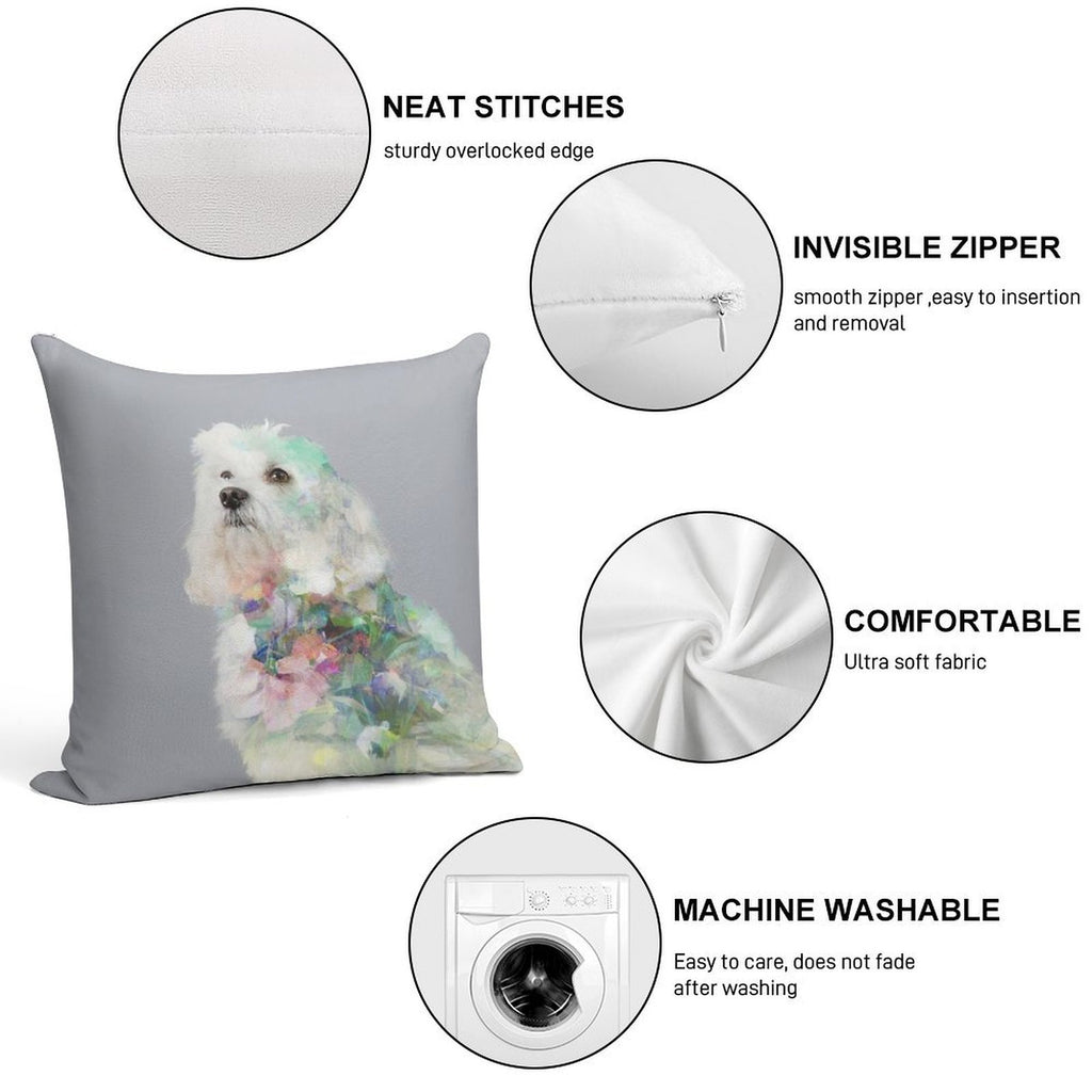 Gentle Dogs Danny Soft Gift Ready Throw Pillow