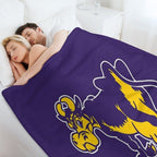 Williams College Ephs Easy Care Throw Blanket