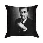 Al Pacino Art Soft Reinforced Edging Throw Pillow