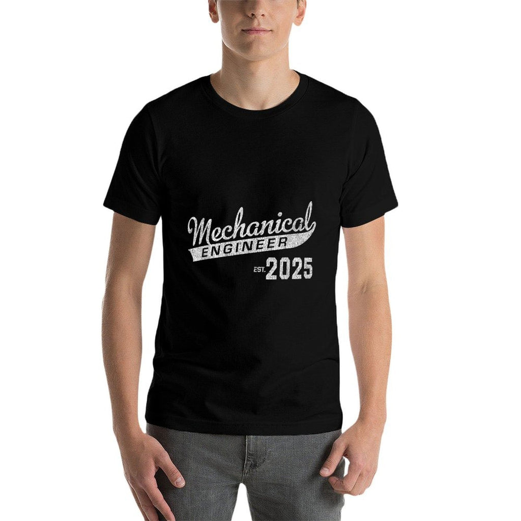 Mechanical Engineer Graduation 2025  Oversized Silhouette T-Shirt