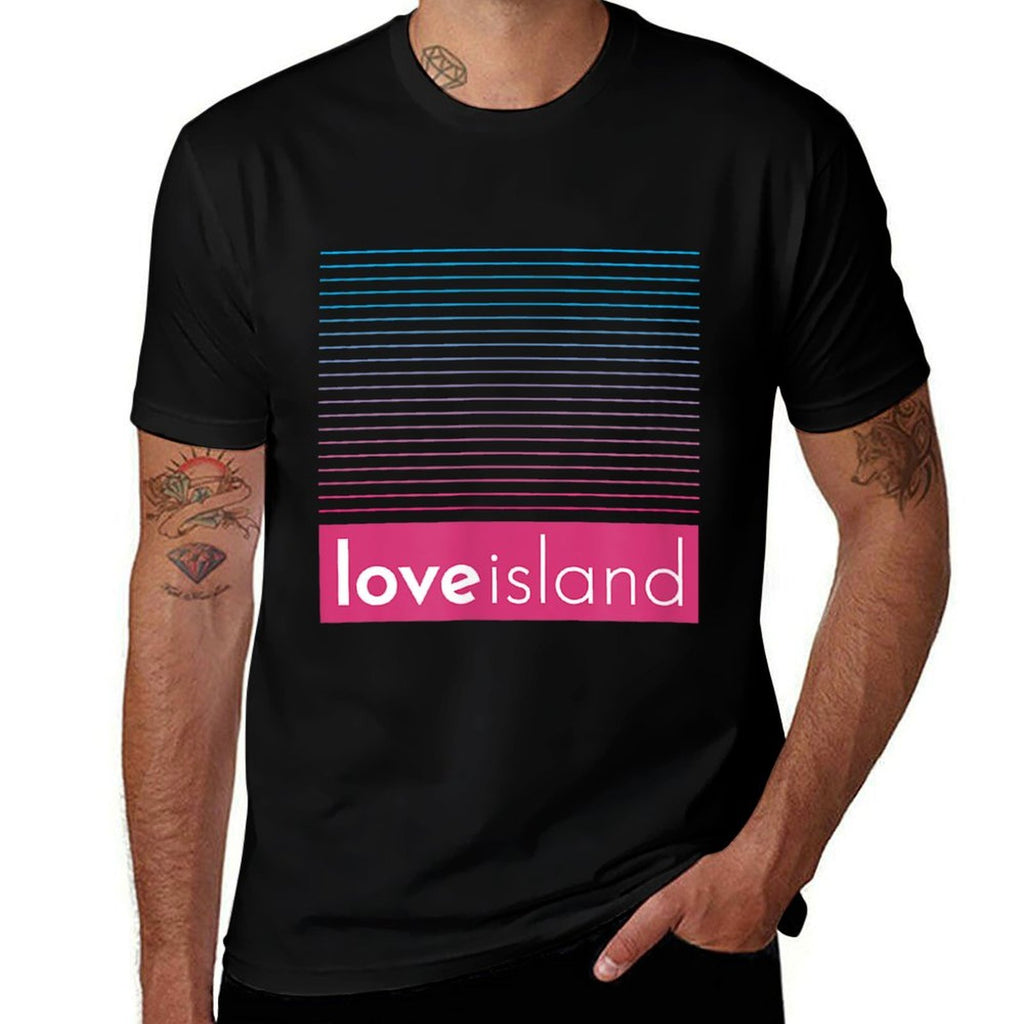 Official Gradient Love Island  Cotton T-Shirt