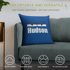 Fabulous Hudson Hornet Soft Easy Maintenance Throw Pillow