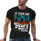 100th Birthday For Men Women Gift 100 Years Old Bday  Polyester Blend T-Shirt