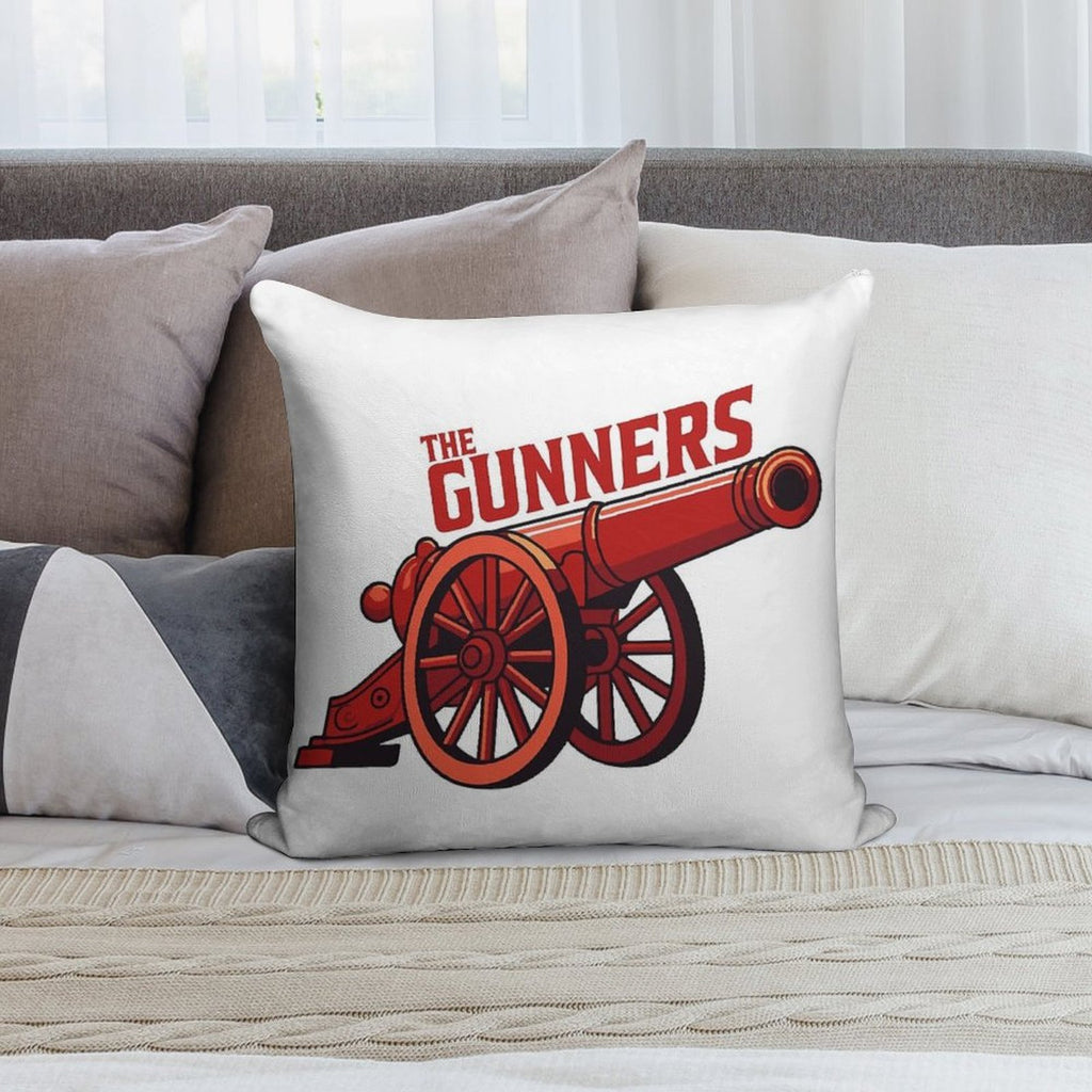 Gunners Soft Gift Ready Throw Pillow