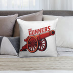 Gunners Soft Gift Ready Throw Pillow