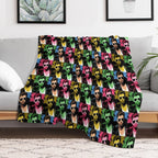 George Michael Pop Art Machine-washable Throw Blanket