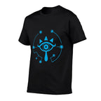 Zelda Breath Of The Wild Sheikah Eye Logo Graphic  Moisture-wicking T-Shirt