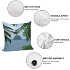 Rocher Du Diamant 2 - Martinique, F.W.I. Soft Bedroom Essential Throw Pillow