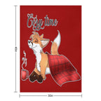 Cozy Time Foxy Blanket Comfort Throw Blanket