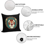 Leo Soft Multiple Sizes Throw Pillow