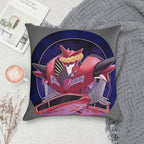 Knockout (Transformers) Soft Fade-Resistant Throw Pillow