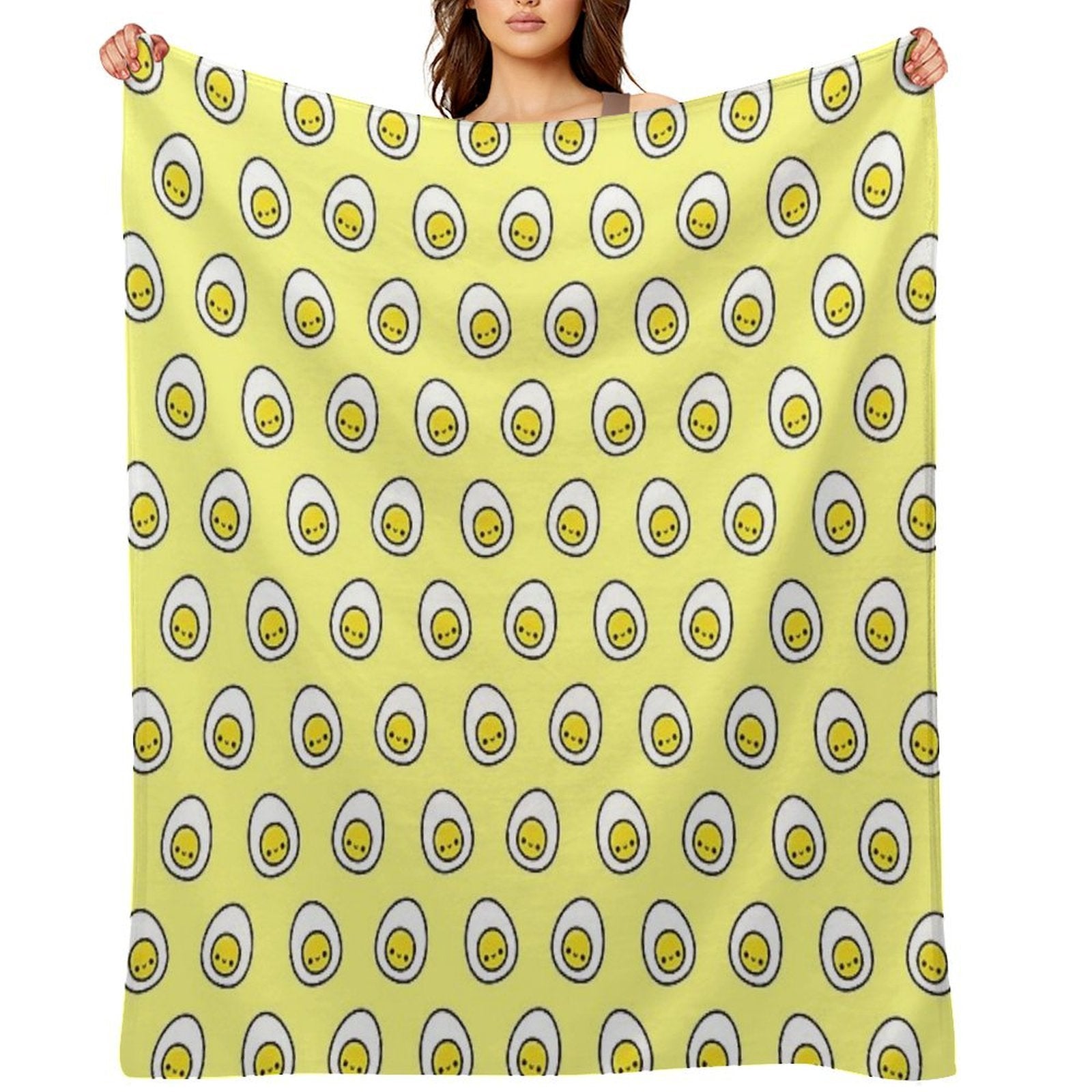 Yummy Egg Compact Throw Blanket
