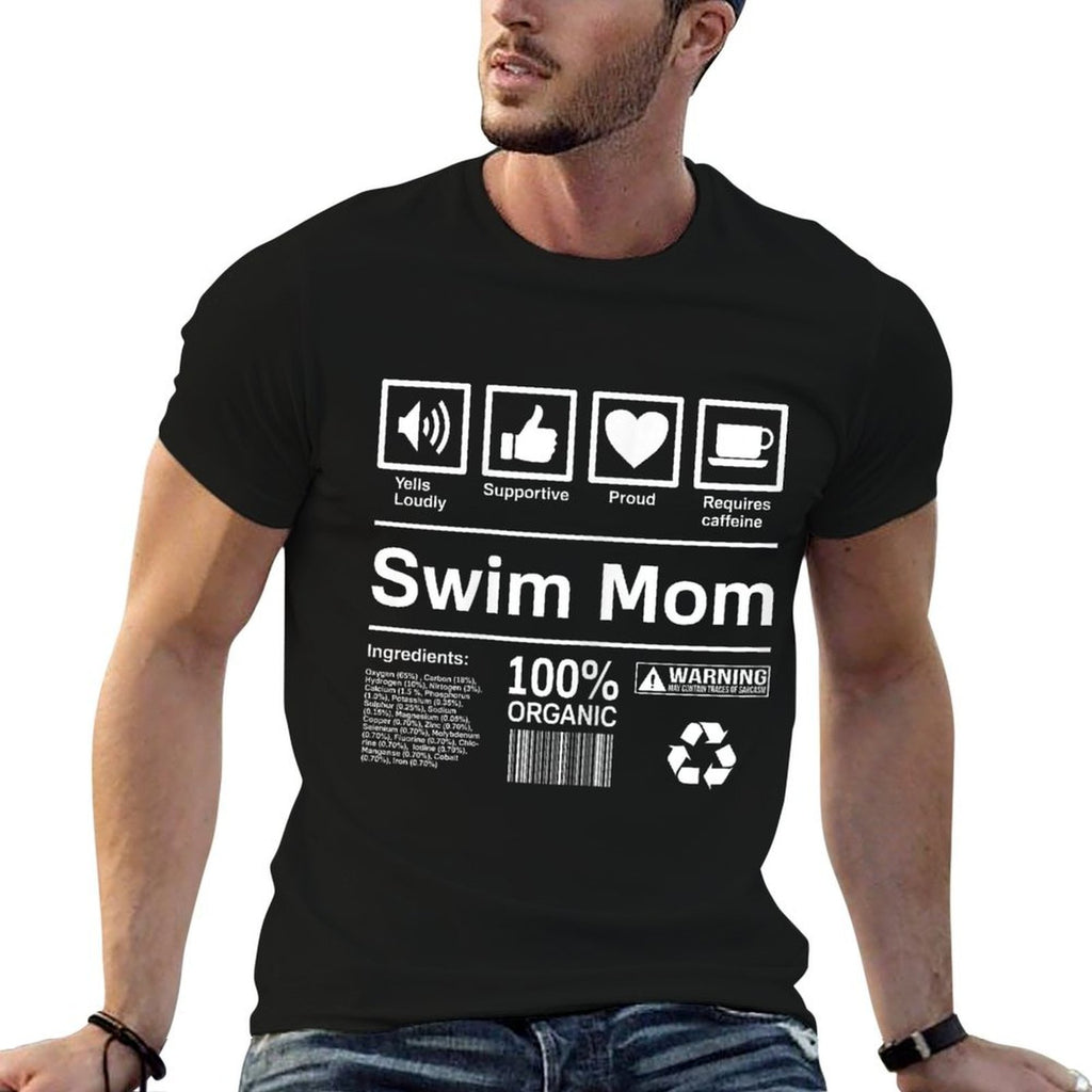 Swim Mom  Swim Mom Contentss  Eco-friendly Material T-Shirt