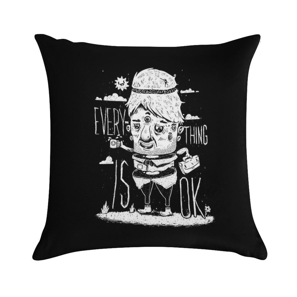 Optimism Soft Fade-Resistant Throw Pillow