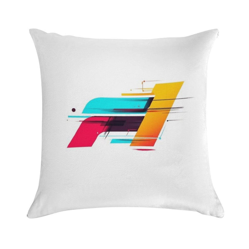 Formula 1 Modern Redesigned Logo Soft Multiple Sizes Throw Pillow