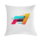 Formula 1 Modern Redesigned Logo Soft Multiple Sizes Throw Pillow