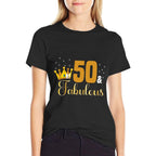 50 &amp; Fabulous - 1972 50th Birthday 50 Years Old  Durable T-Shirt