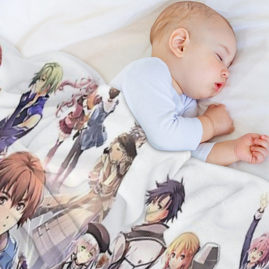 Main Characters - Kiseki Series - Legend of Heroes - Trails of Cold Steel Travel-friendly Throw Blanket