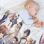 Main Characters - Kiseki Series - Legend of Heroes - Trails of Cold Steel Travel-friendly Throw Blanket