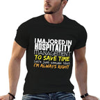Hospitality Management Major for Back to School Gift  Classic T-Shirt