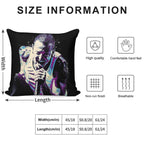 Chester Bennington Tribute LP What I've Done Pop Art Soft Anti-Pilling Throw Pillow