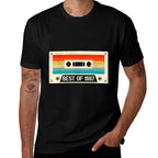 25 Year Old Cassette Tape Vintage Best of 1997 25th Birthday  Summer-ready Fabric T-Shirt