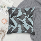 Cute Crow Pattern Soft High-Density Material Throw Pillow