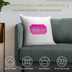 Dollywood Ticket Soft Warmth Comfort Throw Pillow