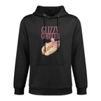 Glizzy Gobbler Coquette Funny Adult Unhinged Humor Adjustable Hood Hoodie
