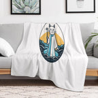 Jesus Kitten, Jesus Is Savior Cat Quick-dry Throw Blanket