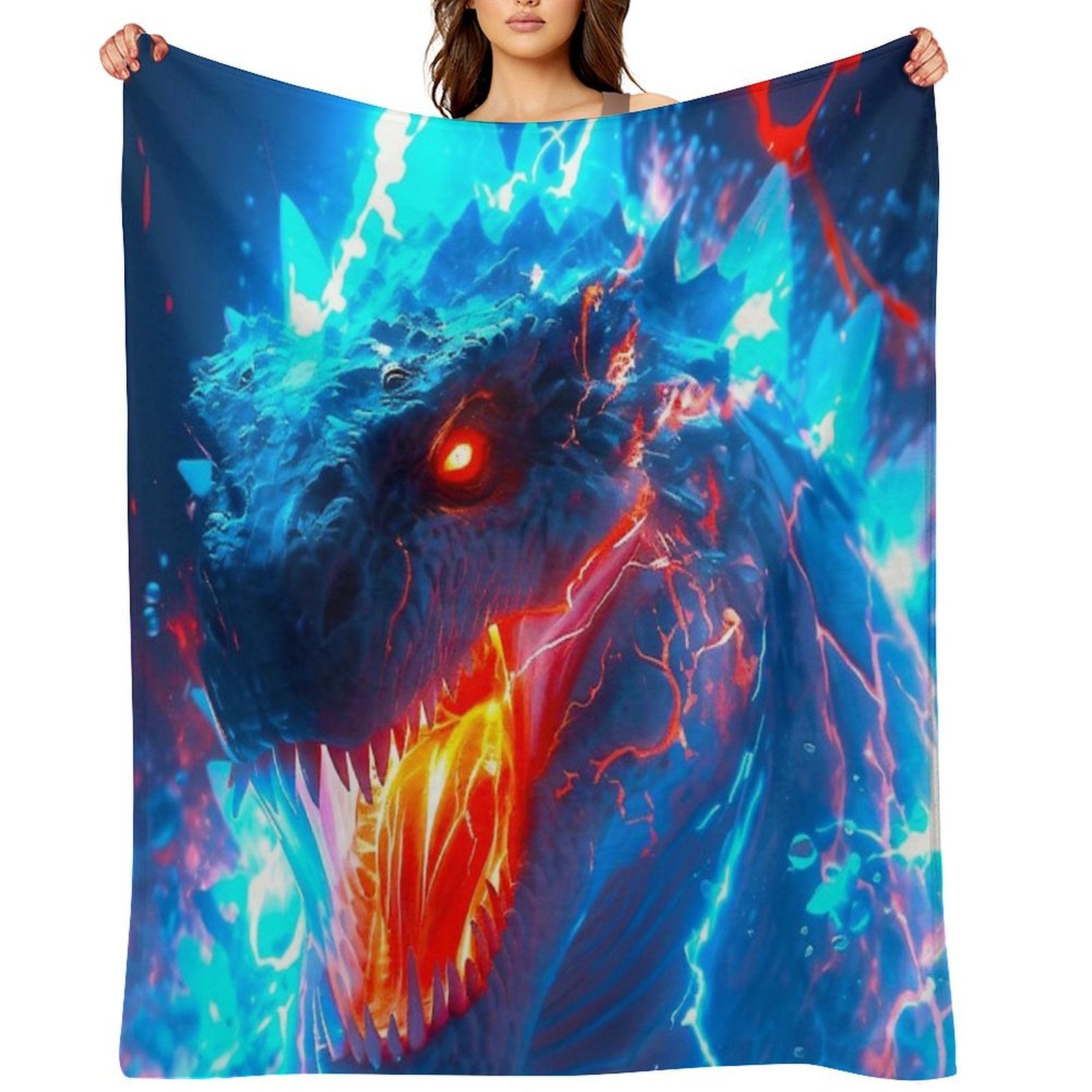 Godzilla 003 Durable Throw Blanket