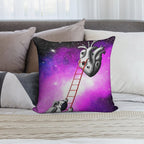 Expedition to The Heart Soft Reinforced Edging Throw Pillow