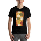 Abstract Art Circular Patterns Boho Colors  Stretchy T-Shirt