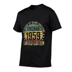 65 Year Old Gifts Vintage 1959 Limited Edition 65th Birthday  High-quality Stitching T-Shirt