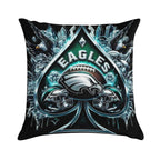 Eagles Soft Fade-Resistant Throw Pillow