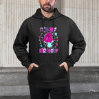 Kids 4 Year Old Birthday Spider Web It's My 4th Birthday Adjustable Hood Hoodie