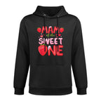 MAM Of The Sweet One Strawberry Birthday Family Party Shrink-Resistant Hoodie