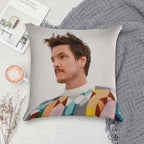 Pedro Pascal Soft Ultra-Soft Texture Throw Pillow