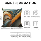 Modern Design Abstract Background And Texture Soft Warmth Comfort Throw Pillow