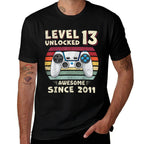13th Birthday Decoration Boy 13yr 13 Year Old Birthday  Graphic-printed T-Shirt